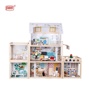 <span class=keywords><strong>Mini</strong></span> aire de jeux décorative pour enfants, maison de poupée, avec <span class=keywords><strong>mini</strong></span> meubles et jouets de famille pour garçons - Product Image 2