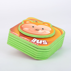 Livre pour enfants en EVA durable personnalisé, jouet amusant avec des images pour l'éducation précoce et l'apprentissage cognitif, livre pour enfants imperméable, âges 0-7 - Product Image 3