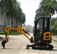Mini-excavatrice EuroV EPA Yuchai U20 U35 2 tonnes 3,5 tonnes en stock