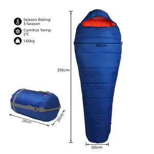 CHENYUE Sac de couchage personnalisé 4 saisons, imperméable, type momie, pour le <span class=keywords><strong>camping</strong></span> en plein air, sacs de couchage personnalisés pour adultes - Product Image 2