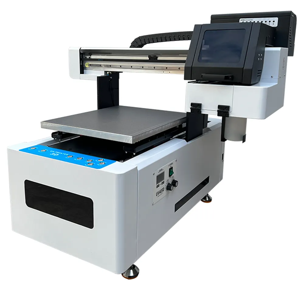 Impresora uv de hoja de metal digital, tamaño a2, para bolsas de embalaje de plástico