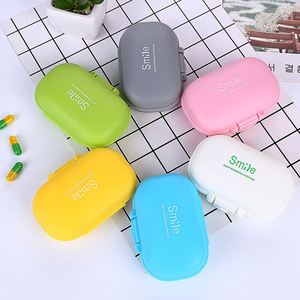 2025 High Quality <b>Portable</b> Plastic Shaker Bottle Pill Box Custom Made Pill Box with <b>Lock</b> Four Small Points - Product Image 5