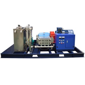 Diesel di scarico tubo ad alta pressione blaster del getto di acqua di fogna cleaner macchina per la pulizia ad alta pressione di acqua di fogna getto sabbiatura - Product Image 1