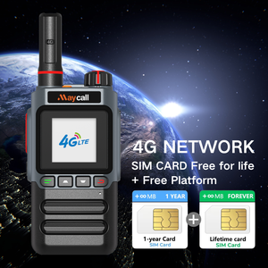 Maycall MY-398 New Arrival 5G LTE Network Portable Walkie Talkie Dual Mode Unlimited Range 4G Global POC For Radio Smallest Size - Product Image 1