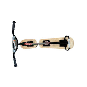 Nuevo modelo popular Snow Black + log Color Bicicleta de esquí de alta calidad Fácil de llevar AHDPE grueso + bicicleta de esquí de hierro - Product Image 3