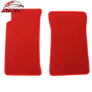 Alfombrillas para Mazda Miata MX-5 90-97, Alfombra de Velour Roja para Auto, 2 Piezas - Product Image 1