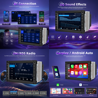 Podofo 2+32G 7" Autoradio sans fil CarPlay/Android Auto FM RDS DAB+ pour VW BORA/POLO/PASSAT B5/SHARAN/JETTA Vente en gros OEM/ODM