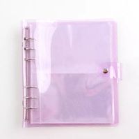 Classeur à feuilles mobiles en PVC Transparent personnalisé, reliure en spirale, livre Photo Album