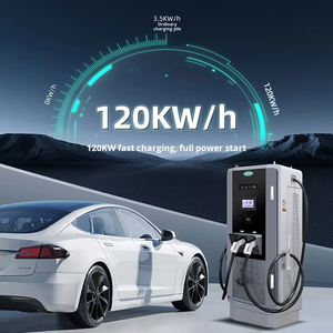 Stazione di Ricarica Rapida DC per Auto Elettriche Deedian 120KW/160KW CCS Certificata CE con Grado di Protezione IP54 e Cavo da 5M - Product Image 2