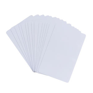 無料サンプル! CR80ブランク<span class=keywords><strong>Pvc</strong></span>プラスチック粘着フィルムカード - Product Image 5