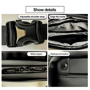 Hợp thời trang <span class=keywords><strong>LED</strong></span> Sling Bag với đầy đủ màu sắc màn hình App <span class=keywords><strong>mini</strong></span> ba lô phát sáng hiển thị mô hình hài hước hình ảnh động <span class=keywords><strong>LED</strong></span> Túi pixel Ngực Túi - Product Image 5