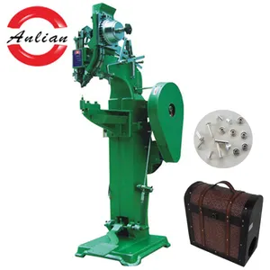 electric riveting machine for fabric and leather bag automatic rivet machine for strap buckle shoes