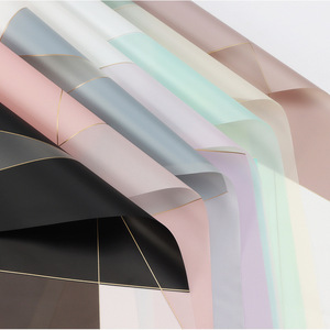 Tanabata — papier d'emballage floral, de style coréen, étanche, pour Bouquet, ligne magnétique, nouveauté, vente en gros - Product Image 3