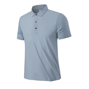 Camisetas de Golf para Hombre de Primera Calidad, Dropshipping, Logotipo Personalizado, Cuello Camisero, Manga Corta, Nailon, Spandex, Antiarrugas - Product Image 3