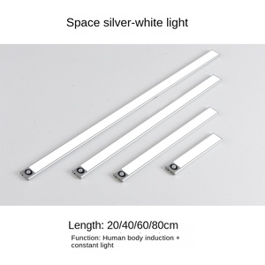 Iluminación de armario 150Lm con mando a distancia regulable 3 modos de color Usb 30Cm para escaleras 48 Leds Sensor de luz con sensor de movimiento - Product Image 5