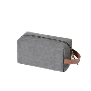 Bolsa de Aseo Cuadrada Portátil de PU, Bolsa de Almacenamiento de Viaje Impermeable de Gran Capacidad - Product Image 2
