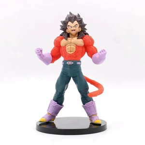 Nouveau Design vente en gros, produit OEM, jouets de personnage en PVC, modèle d'action Goku vs végéta <span class=keywords><strong>Super</strong></span> <span class=keywords><strong>Saiyan</strong></span> 4 DBZ, boîte de couleur Anime - Product Image 4