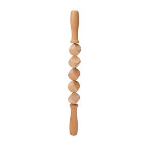 Handheld Wood Therapy <b>Massage</b> Tool Wooden Body Sculpting Tools for Lympahtic Drainage Anti-Cellulite Muscle Pain Relief - Product Image 4