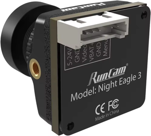 Caméra de drone FPV RunCam Night 3 en fibre de carbone 1000TVL avec prise en charge OSD - Product Image 1