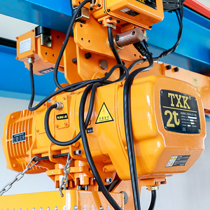 Kerekan Rantai Listrik TXK 1 <span class=keywords><strong>Ton</strong></span> 2Ton 3T 5Ton dengan Jenis Troli - Product Image 2