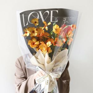 Papel de Regalo para Ramos de Flores del Día de San Valentín, Papel Kraft al por Mayor para Floristería, Papel de Embalaje para Ramos Florales - Product Image 3