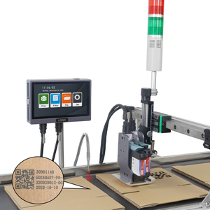 S20-2 Automatischer Kontinuierlicher Tintenstrahldrucker Online-Codiermaschine Papier-Online-Kartonetikettendrucker - Product Image 6
