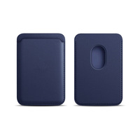 Neue Modische Magnetische Handy-Brieftasche Leder-Kartenhalter für Phone 16 17 Pro Max Selbstklebender Rückseiten-Aufkleber mit Starkem Magneten
