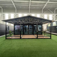 Nouvelle maison conteneur préfabriquée extensible de 20 pieds, maisons conteneurs de luxe prêtes à vivre, maison conteneur