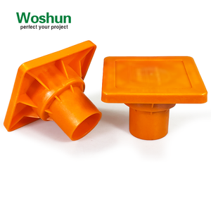 Woshun 8M-32 Mét nhựa an toàn cốt thép cap xây dựng nhựa cốt thép lưới End Cap OSHA phê duyệt cốt thép mũ cho mùa thu bảo vệ - Product Image 2