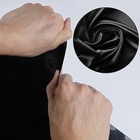 Vente Chaude en Gros Bâche PE Noire Enduite Imperméable 20x20 pieds 28 mil pour Bassins à Poissons Koi et Jardins Aquatiques