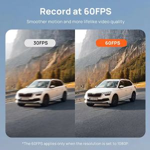 Paihao F2 25MP 3.2 inç Araç Kamerası WiFi GPS Uygulama Kontrolü Çift Kanallı Ön/Arka Gece Görüşü 165 Derece Su Geçirmez - Product Image 5