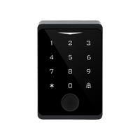 Contrôleur d'accès de porte intelligente bon marché IP66 étanche clavier tactile capacitif empreinte digitale lecteur de carte RFID accès à distance iOS