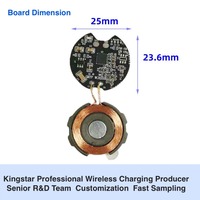 Módulo Transmisor de Carga Inalámbrica para Reloj Inteligente Personalizado, Fabricante OEM de PCBA para Dispositivos Portátiles y Rastreadores de Actividad Física