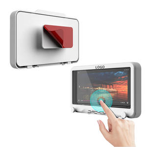 <span class=keywords><strong>Support</strong></span> de téléphone étanche pour douche, anti-buée, rotation 360°, vente en gros °   <span class=keywords><strong>Support</strong></span> mural réglable pour téléphone avec écran <span class=keywords><strong>tactile</strong></span> HD pour salle de bain et hôtel - Product Image 3