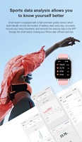 Reloj inteligente C20 con llamadas Bluetooth, pantalla grande cuadrada IPS de 1,8 pulgadas, control del ritmo cardíaco y de la presión arterial, deportes