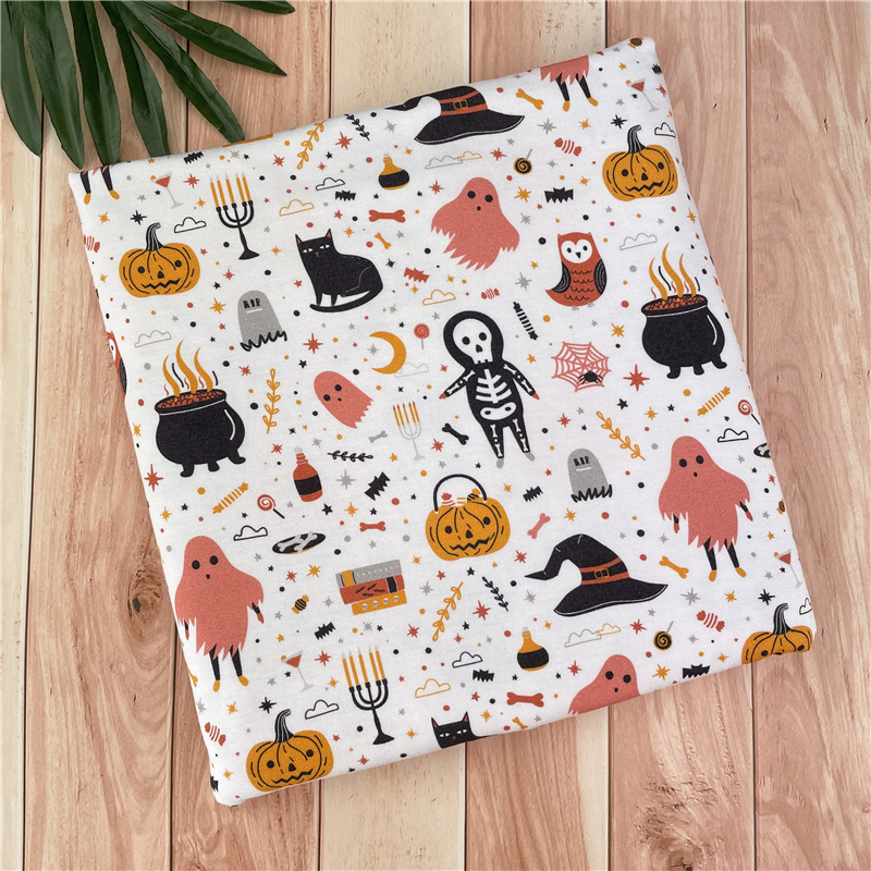 Высококачественная трикотажная ткань из бамбуковой лайкры с цифровым принтом на заказ