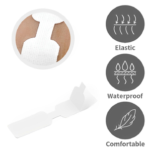 Pansements adhésifs papillon hypoallergéniques stériles, lot assorti de 10, avec fermeture anti-adhésive pour plaies, sans latex - Product Image 3