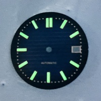 Accessoires de montre de luxe 30.8mm Cadran en cuivre NH35 pour mouvement Seiko NH35a