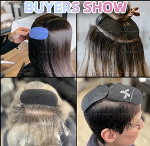 Individueller Haargriff Großhandel neues Muster Haarverlängerungen Pad Mode weiche Nylon-Haargriff-Aufkleber