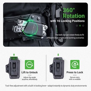 NEXTORCH V41 Quick-Draw Holster voor PIONEER Kydex & glasvezelversterkt nylon, geschikt voor alle seizoenen en dagelijks gebruik - Product Image 5