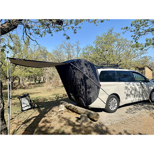 Nueva tienda de campaña portátil para coche, tienda de campaña moderna para coche, sombrilla para exteriores, tienda para puerta trasera de coche, SUV - Product Image 5