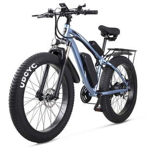 Vélo de montagne électrique 26 pouces <span class=keywords><strong>tout</strong></span>-<span class=keywords><strong>terrain</strong></span>, pneus larges de haute qualité, vélo électrique OEM, vélo électrique pour <span class=keywords><strong>adulte</strong></span>, VTT électrique - Product Image 3