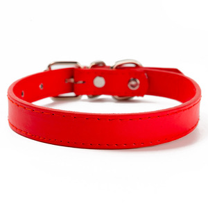 Hot Selling Multicolor Pet Accessories Water Resistance Leather Light Weight Blank Puppy Teddy Cats Recovery Collar Neck Strap