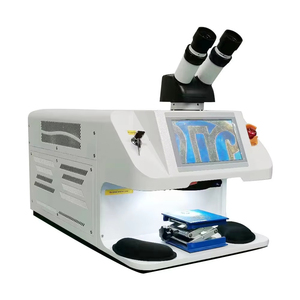 Mini soldador láser portátil de fibra de escritorio 60W 100W 150W plata oro cobre platino para soldar joyería máquina de soldadura por puntos - Product Image 1