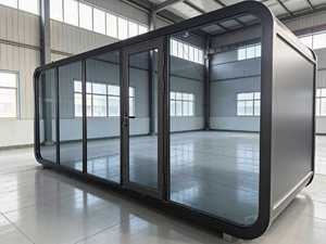 Container Modulare 20FT 40FT Nuovo, Durevole ed Economico per Caffetteria, Ufficio, Giardino, Pod da Esterno, Cabina Stile Apple - Product Image 4