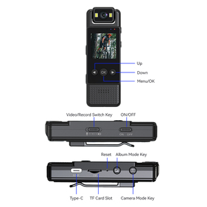 กล้องขนาดเล็ก 1080P ราคาประหยัด กล้อง WiFi ไร้สาย บันทึกภาพกลางคืน กล้องบันทึกภาพกีฬา DV DVR สำหรับภายในและภายนอกอาคาร ดูภาพแบบเรียลไทม์ กล้อง IP - Product Image 4
