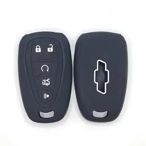 CRH Car Remote Key Fob Silicone Cover Case Fit for Chevrolet Cruze RS Chuang Ku Mai Rui Bao Sai Ou San Ko Woz Case Buckle Car Ke