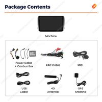 MEKEDE MS autoradio 7 9 10 13 pulgadas pantalla táctil radio audio estéreo Android reproductor multimedia de coche para coche