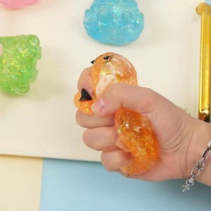 Nuovo Giocattolo Antistress Squishy in TPR a Forma di Mucca Highland con Glitter, a Lenta Risalita, Prodotto a Guangdong, Modello 083, per <span class=keywords><strong>Giovani</strong></span> 15-35 Anni - Product Image 2
