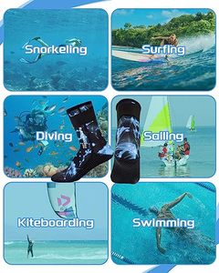 Personalizado a prueba de frío antideslizante calor <span class=keywords><strong>invierno</strong></span> 3mm natación buceo traje de <span class=keywords><strong>neopreno</strong></span> calcetines para hombres mujeres - Product Image 6